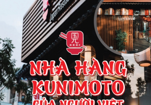 Nhà hàng Nhật Kunimoto vươn mình phát triển và chuyển đổi số